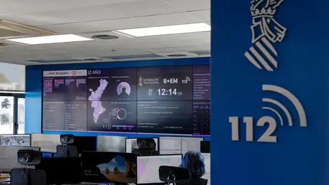 Imagen de archivo del Centro de Coordinación de Emergencias 112. Imagen de archivo del Centro de Coordinación de Emergencias 112.