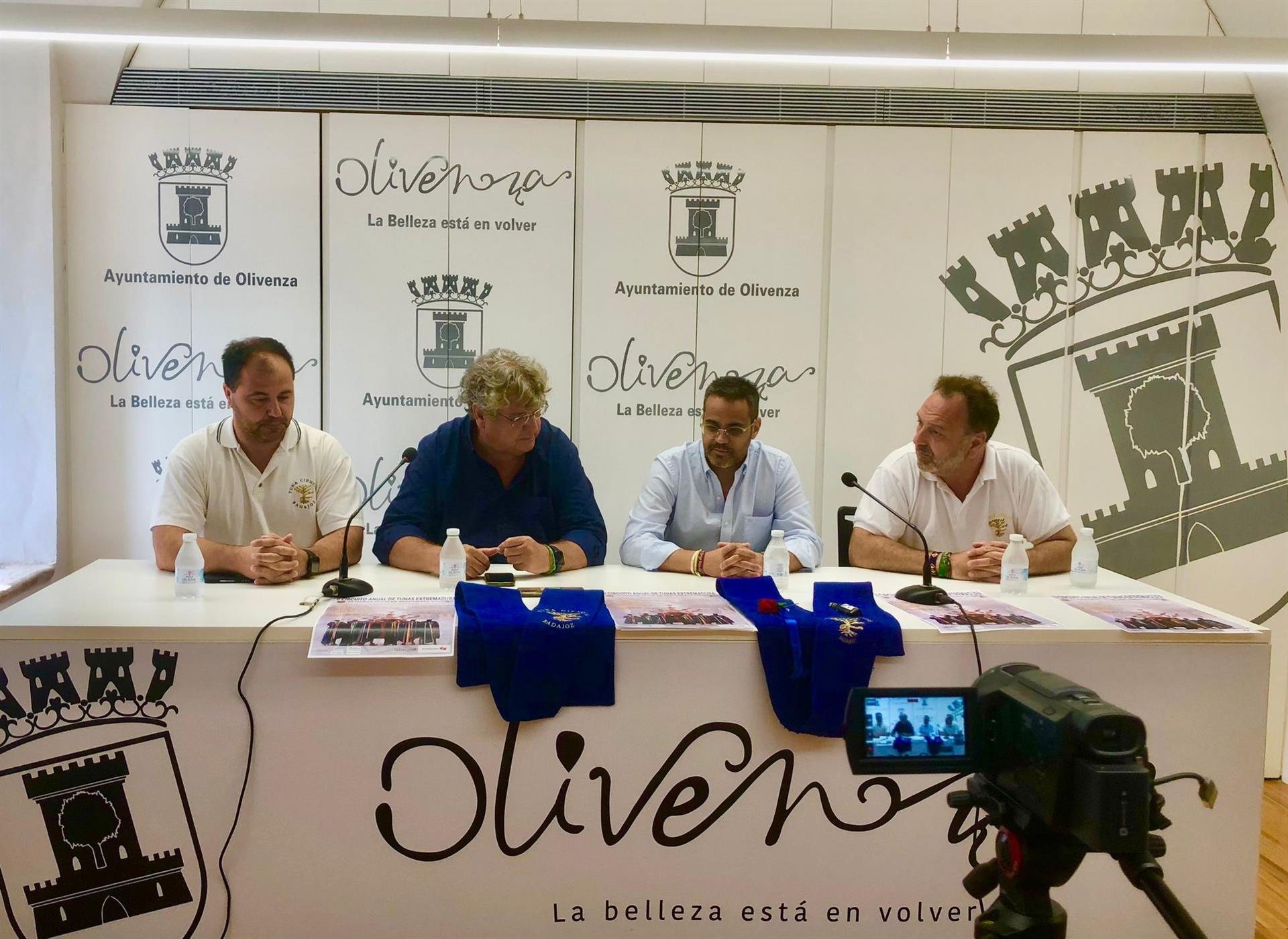 El II Circuito Anual de Tunas de Extremadura reunirá en Olivenza varias agrupaciones el 12 y 13 de septiembre El II Circuito Anual de Tunas de Extremadura reunirá en Olivenza varias agrupaciones el 12 y 13 de septiembre