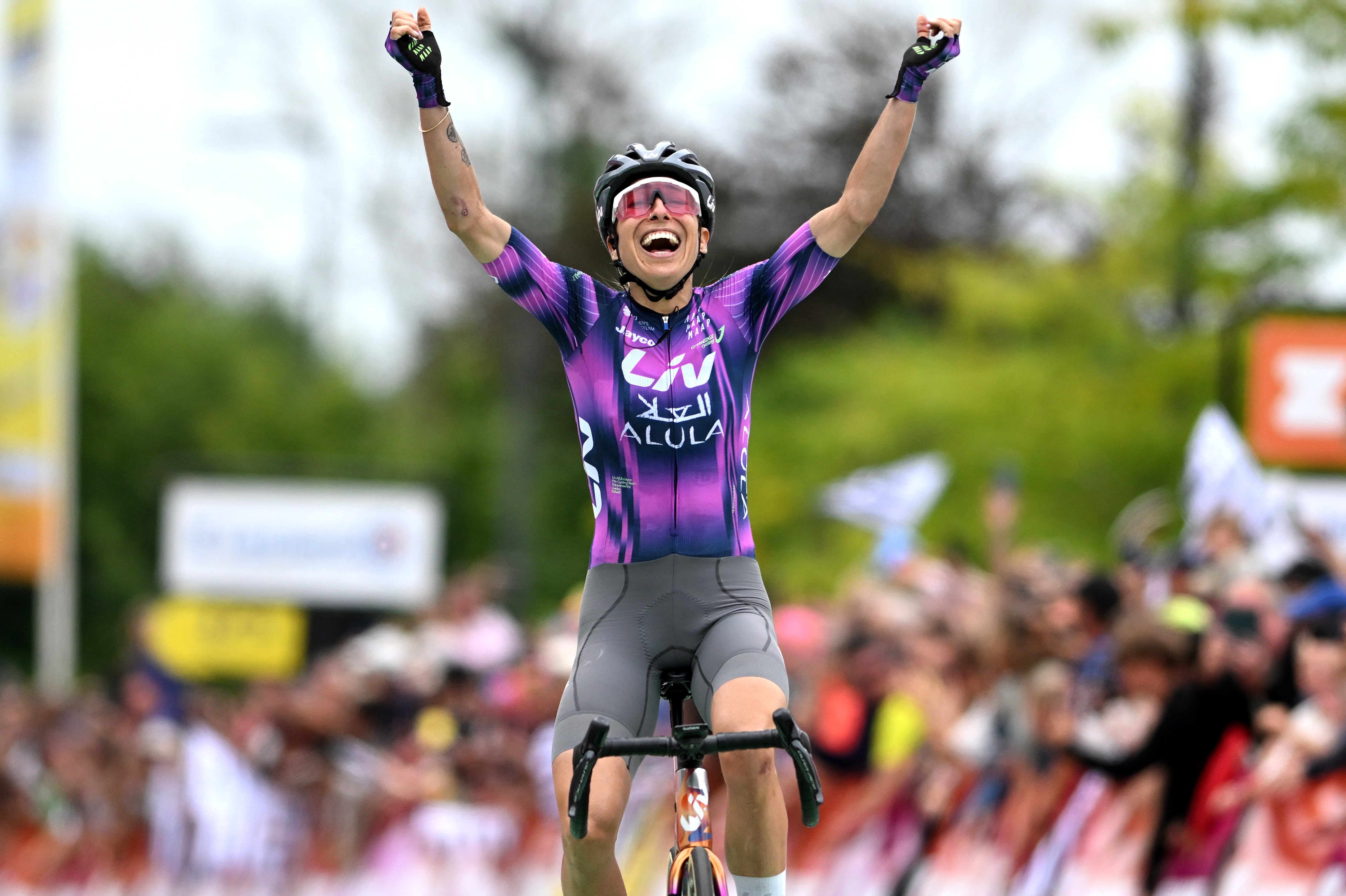 Mavi García gana por primera vez en la historia de España una etapa del tour femenino Mavi García gana por primera vez en la historia de España una etapa del tour femenino