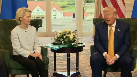 Estados Unidos y la UE llegan a un acuerdo arancelario Estados Unidos y la UE llegan a un acuerdo arancelario