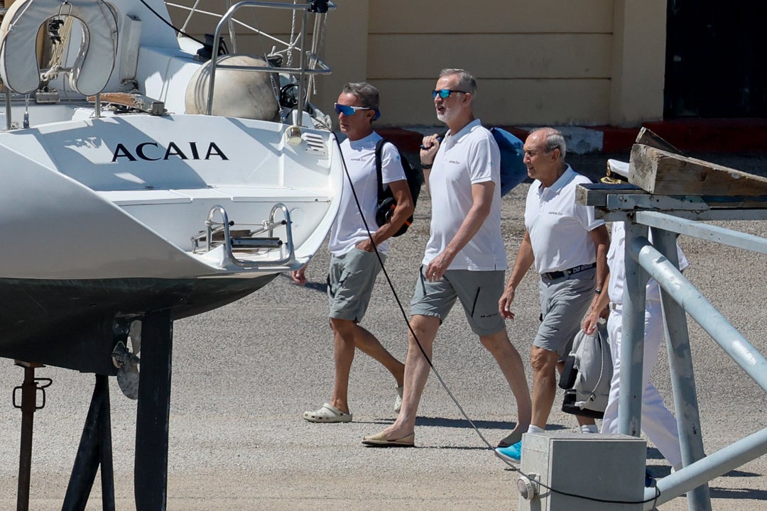 El rey ya está en Marivent: audiencias a autoridades, regatas y familia El rey ya está en Marivent: audiencias a autoridades, regatas y familia