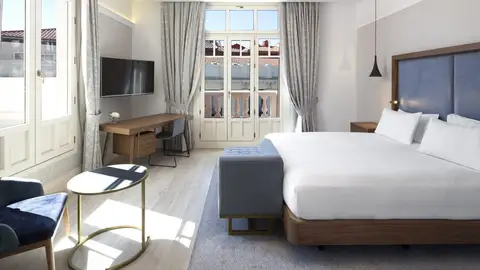 El Hotel Palacio de Godoy de Cáceres abrirá sus puertas este 30 de julio tras una inversión de 14 millones de euros El Hotel Palacio de Godoy de Cáceres abrirá sus puertas este 30 de julio tras una inversión de 14 millones de euros