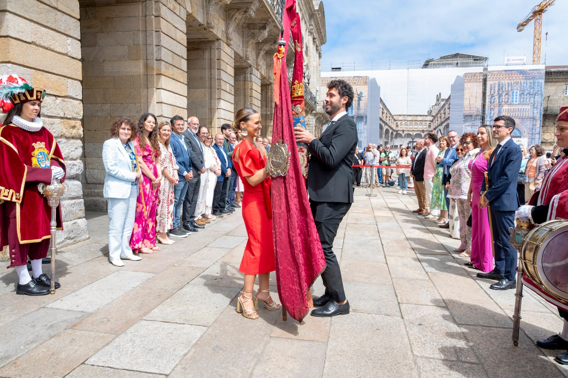 Santiago y Padrón renuevan su unión un año más en el marco de las Fiestas del Apóstol Santiago y Padrón renuevan su unión un año más en el marco de las Fiestas del Apóstol