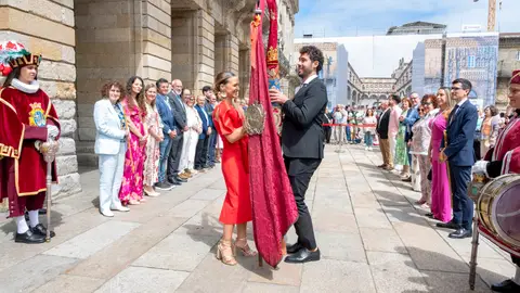 Santiago y Padrón renuevan su unión un año más en el marco de las Fiestas del Apóstol Santiago y Padrón renuevan su unión un año más en el marco de las Fiestas del Apóstol