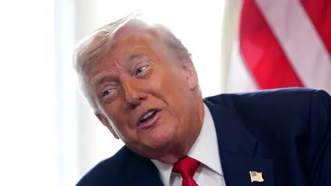 Donald Trump en una foto de archivo Donald Trump en una foto de archivo