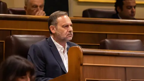 José Luis Ábalos durante una sesión en el Congreso de los Diputados José Luis Ábalos durante una sesión en el Congreso de los Diputados