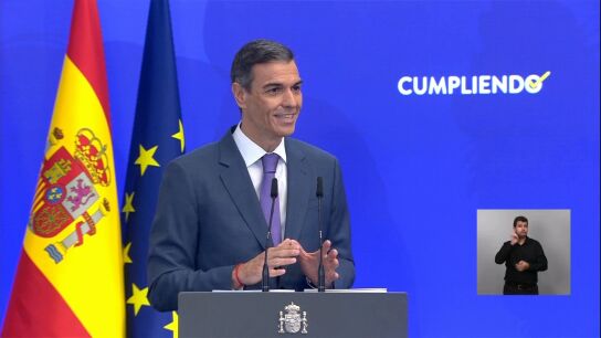 S&aacute;nchez asegura que la familia media espa&ntilde;ola es m&aacute;s rica desde que &eacute;l gobierna