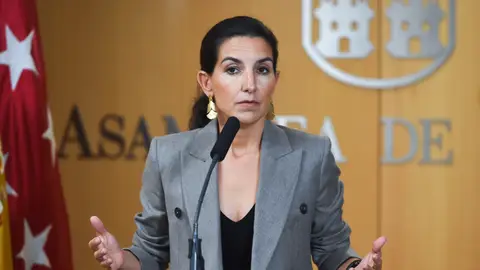 Rocío Monasterio en una foto de archivo en la Asamblea de Madrid Rocío Monasterio en una foto de archivo en la Asamblea de Madrid