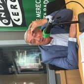 Antonio Diaz ante los micrófonos de Onda Cero