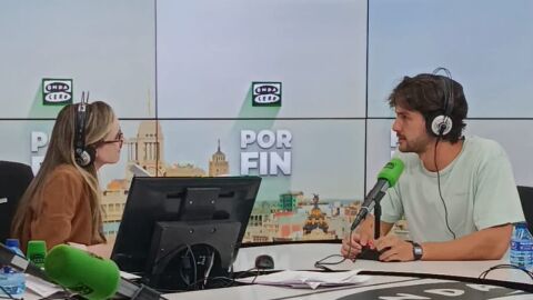 &Aacute;ngel G&oacute;mez con Isabel Lobo