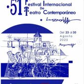 Cartel de la quincuagésima primera edición del Festival Internacional de Teatro "Lazarillo"