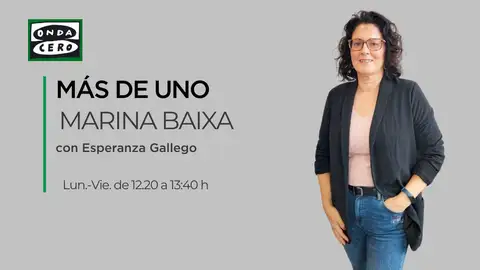 Más de Uno Marina Baixa, Esperanza Gallego Más de Uno Marina Baixa, Esperanza Gallego