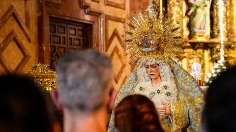 Veneración de Nuestra Señora de la Esperanza Macarena tras la actuación de mantenimiento y conservación, a 23 de junio de 2025 en Sevilla Veneración de Nuestra Señora de la Esperanza Macarena tras la actuación de mantenimiento y conservación, a 23 de junio de 2025 en Sevilla