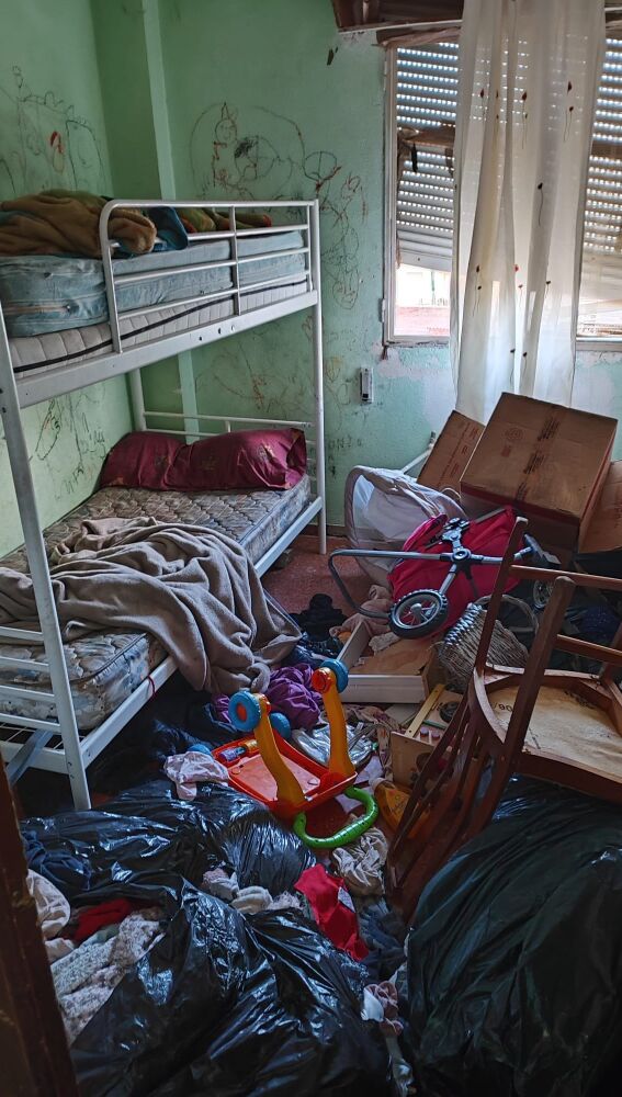 La vivienda se hallaba en unas condiciones insalubres