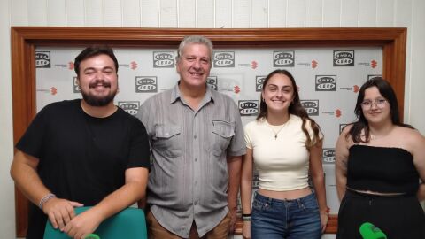 Javier Ram&iacute;rez, Paco Mart&iacute;nez, Estela Cea y Julia Y&eacute;benes