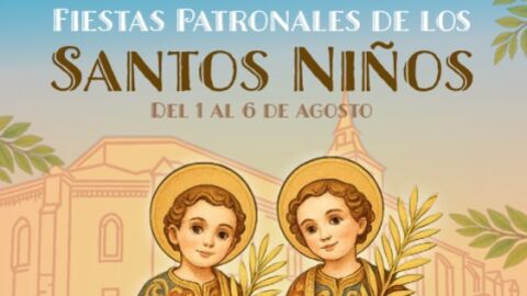 Cartel de las Fiestas Patronales de los Santos Ni&ntilde;os de Alcal&aacute; de Henares 