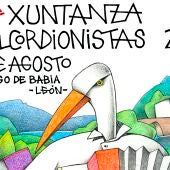 VIII Xuntanza d´alcordeonistas, cartel de Sierra