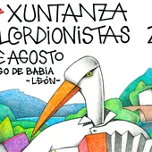 VIII Xuntanza d´alcordeonistas, cartel de Sierra VIII Xuntanza d´alcordeonistas, cartel de Sierra