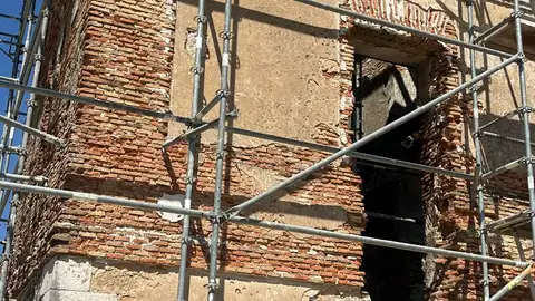 La Diputación colaborará con el Ayuntamiento de Tariego de Cerrato para finalizar las obras de rehabilitación de la Torre del Telégrafo .