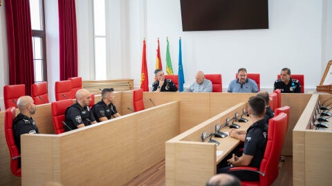Toma de posesi&oacute;n de polic&iacute;as locales