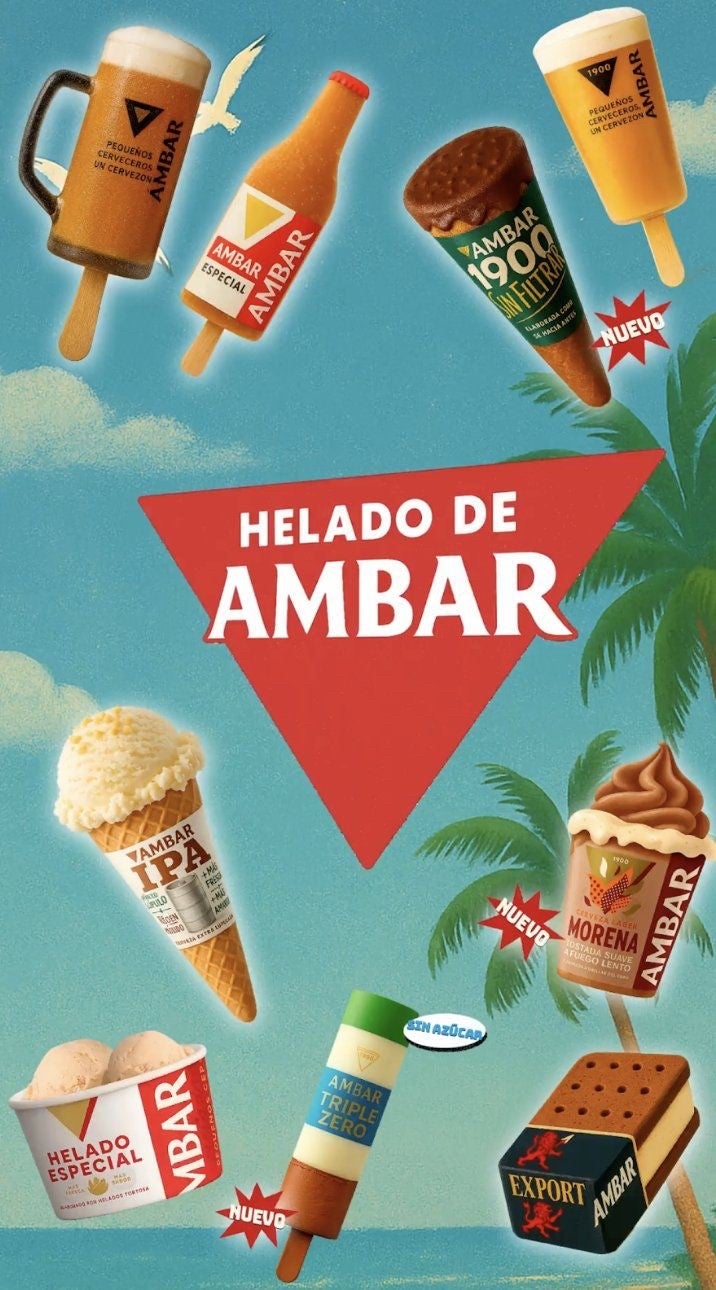 Ambar y Helados Tortosa endulzan el verano zaragozano Ambar y Helados Tortosa endulzan el verano zaragozano