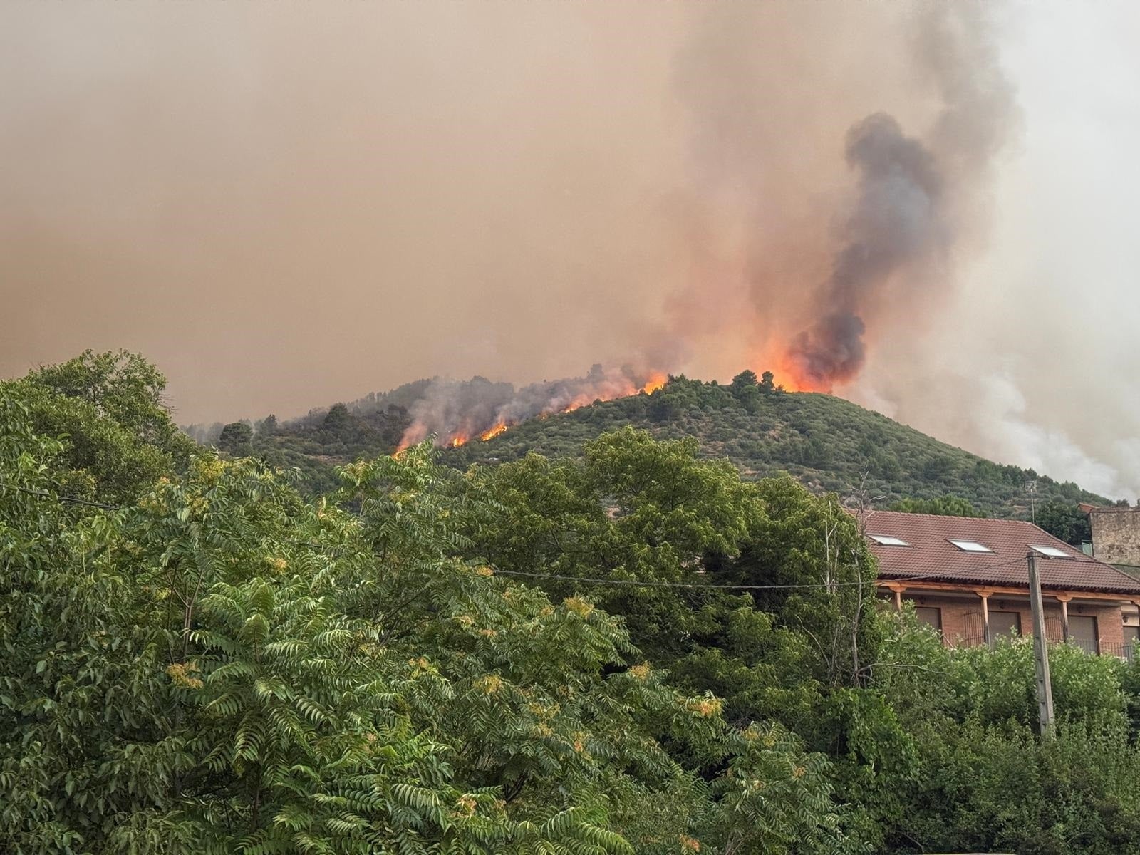 El teniente de alcalde de El Arenal, uno de los pueblos afectados por los incendios: "La noche de ayer fue un infierno" El teniente de alcalde de El Arenal, uno de los pueblos afectados por los incendios: "La noche de ayer fue un infierno"