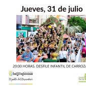 El Desfile de Carrozas pone el broche a las fiestas de Moros y Cristianos de 2025 en la Vila
