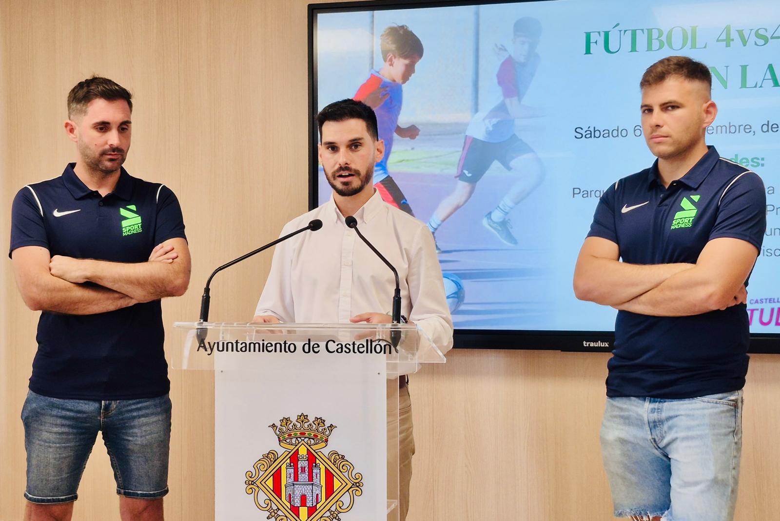 Castellón acogerá el 6 de septiembre el primer campeonato infantil de fútbol 4vs4 Castellón acogerá el 6 de septiembre el primer campeonato infantil de fútbol 4vs4
