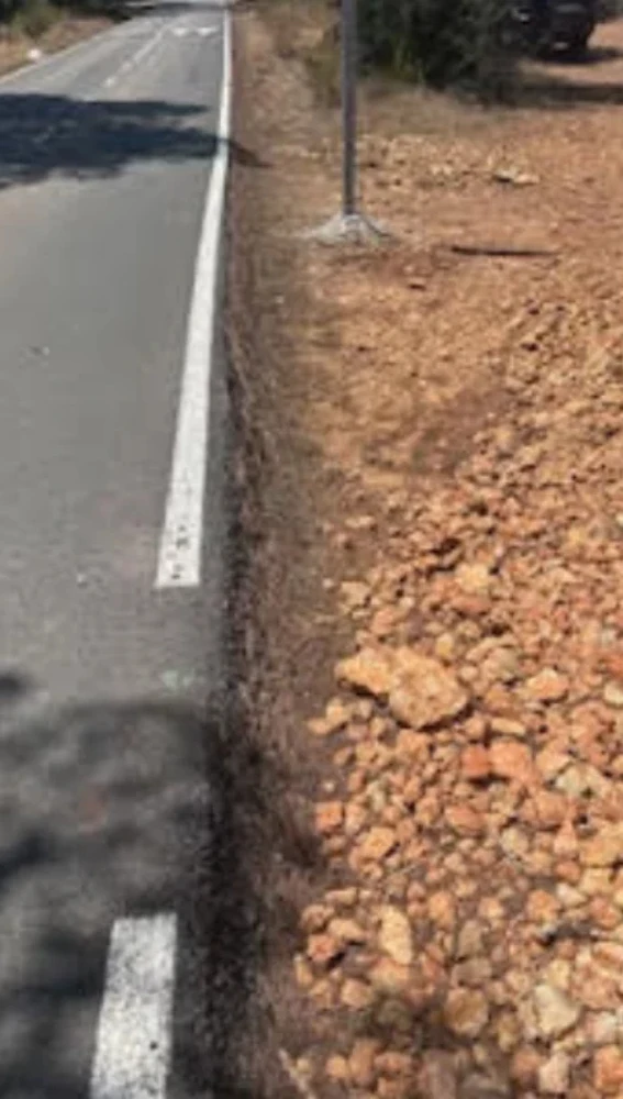 Imágenes que reflejan el mal estado del Camí des Pla Roig Imágenes que reflejan el mal estado del Camí des Pla Roig