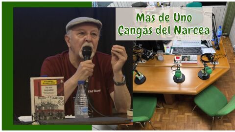 Alejandro &Aacute;lvarez presentando su libro en la Semana Negra de Gij&oacute;n