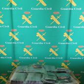 Droga incautada por la Guardia Civil