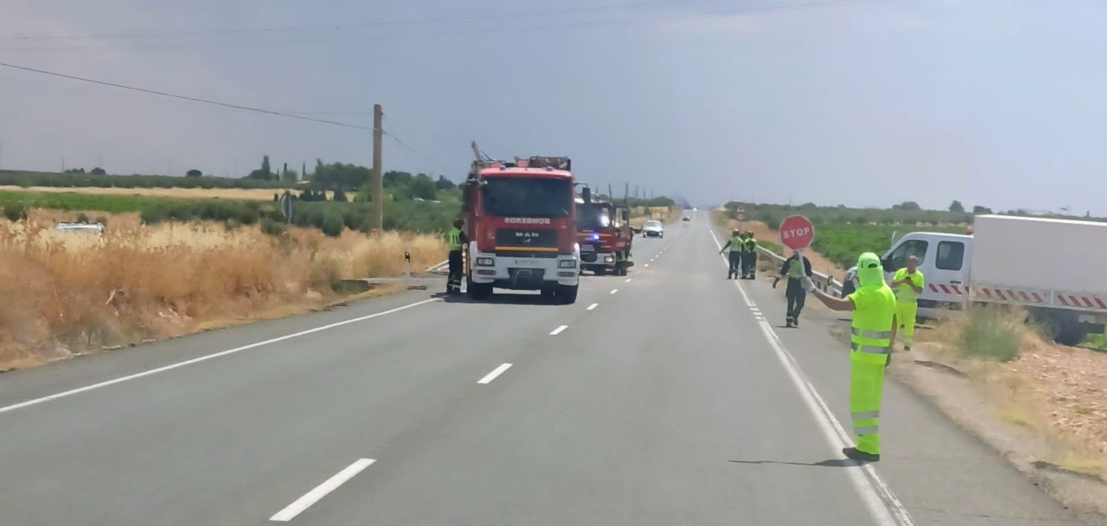 Dos heridos, uno grave, en un accidente de tráfico en la carretera de Valdepeñas a Moral de Calatrava Dos heridos, uno grave, en un accidente de tráfico en la carretera de Valdepeñas a Moral de Calatrava
