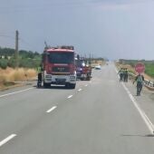 Colisión por alcance en la CM-412 