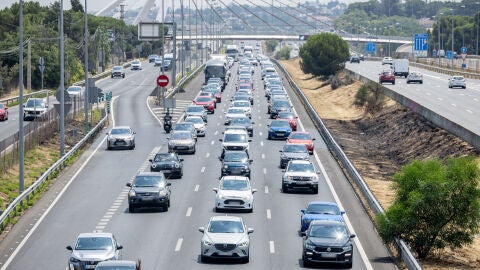 Imagen de las carreteras españolas el 1 de agosto de 2025 Imagen de las carreteras españolas el 1 de agosto de 2025