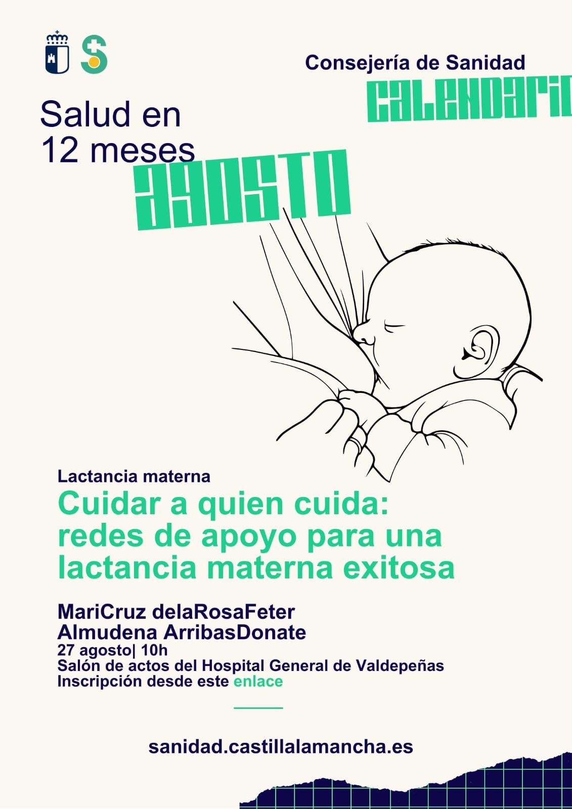 El Hospital General de Valdepeñas dedica agosto a la lactancia materna El Hospital General de Valdepeñas dedica agosto a la lactancia materna