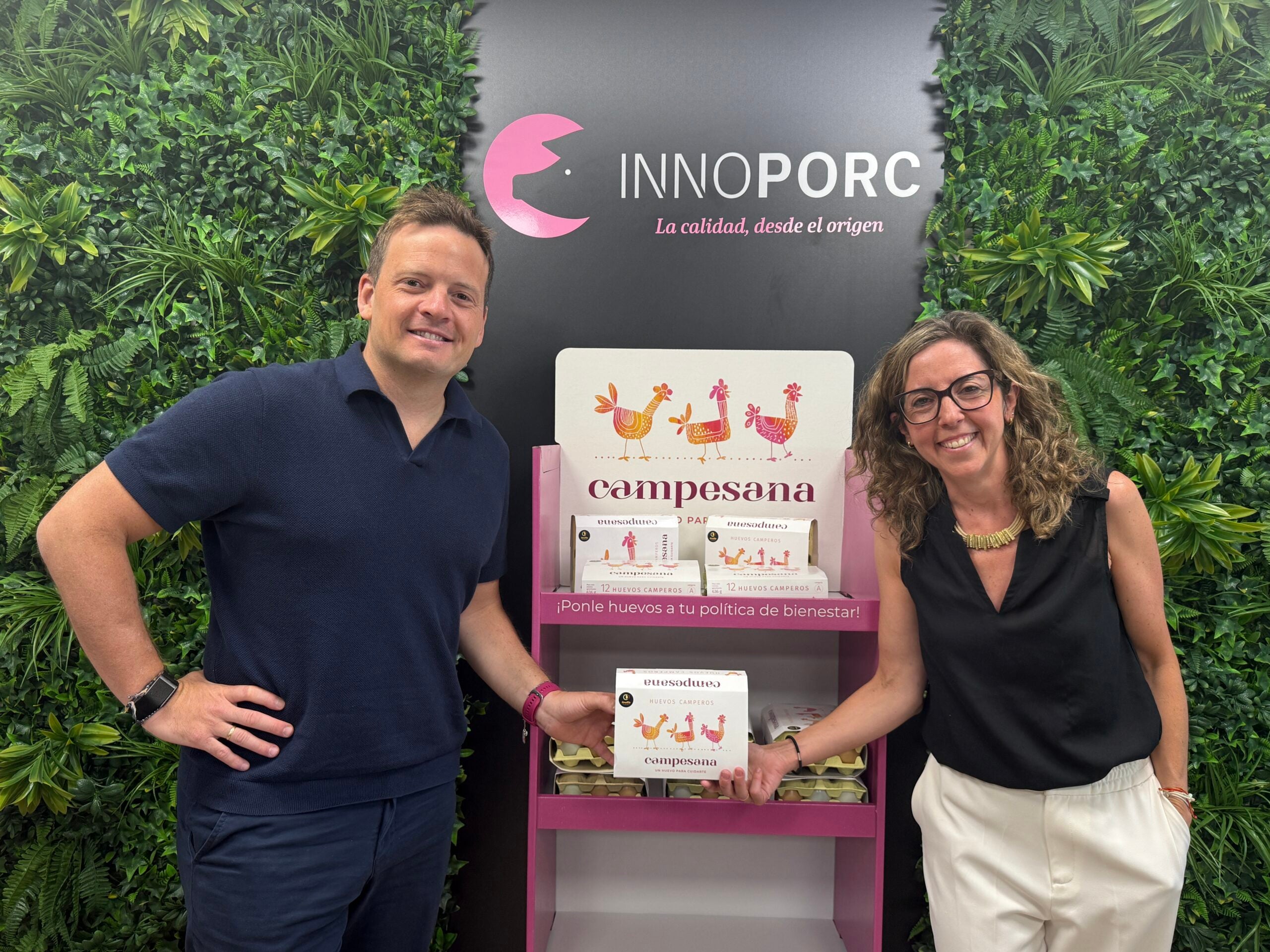 Innoporc incorpora a la estructura del grupo a la empresa de huevos camperos Campesana Innoporc incorpora a la estructura del grupo a la empresa de huevos camperos Campesana