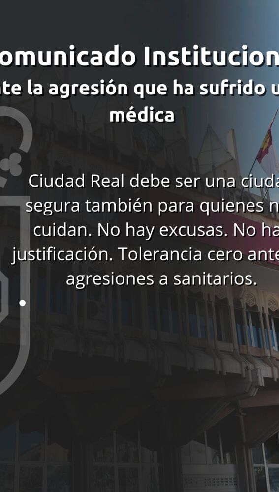 Comunicado institucional del Ayuntamiento de Ciudad Real
