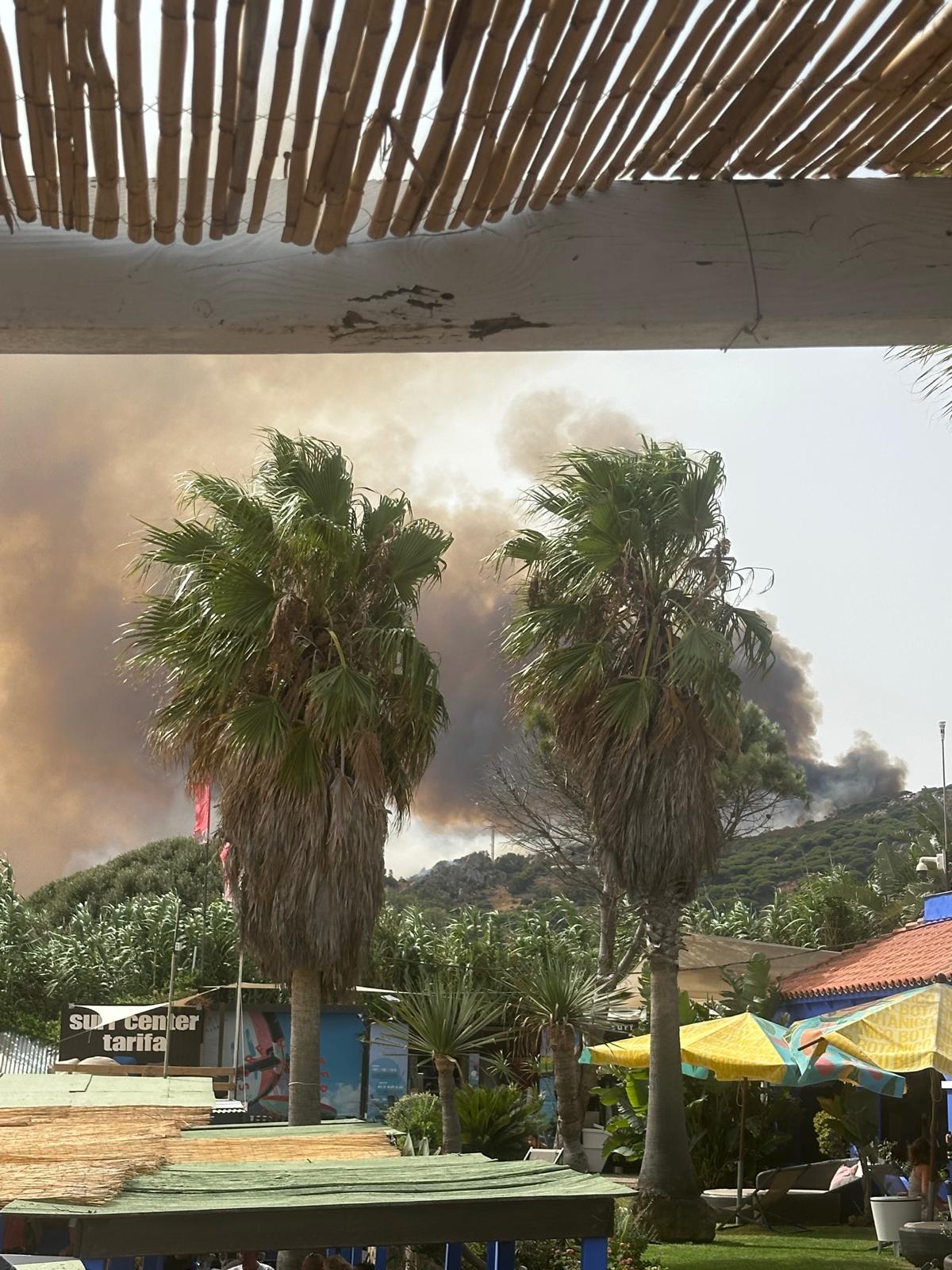 Activado el nivel 1 del plan de emergencias del INFOCA por un incendio en Tarifa Activado el nivel 1 del plan de emergencias del INFOCA por un incendio en Tarifa