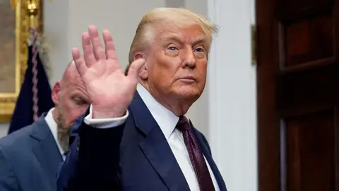 El presidente de Estados Unidos, Donald Trump El presidente de Estados Unidos, Donald Trump