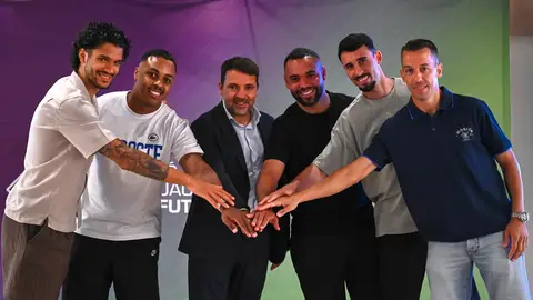 Presentación oficial de Lucão, Lin, Alisson, Deivão y Dennis junto a José Tirado Presentación oficial de Lucão, Lin, Alisson, Deivão y Dennis junto a José Tirado