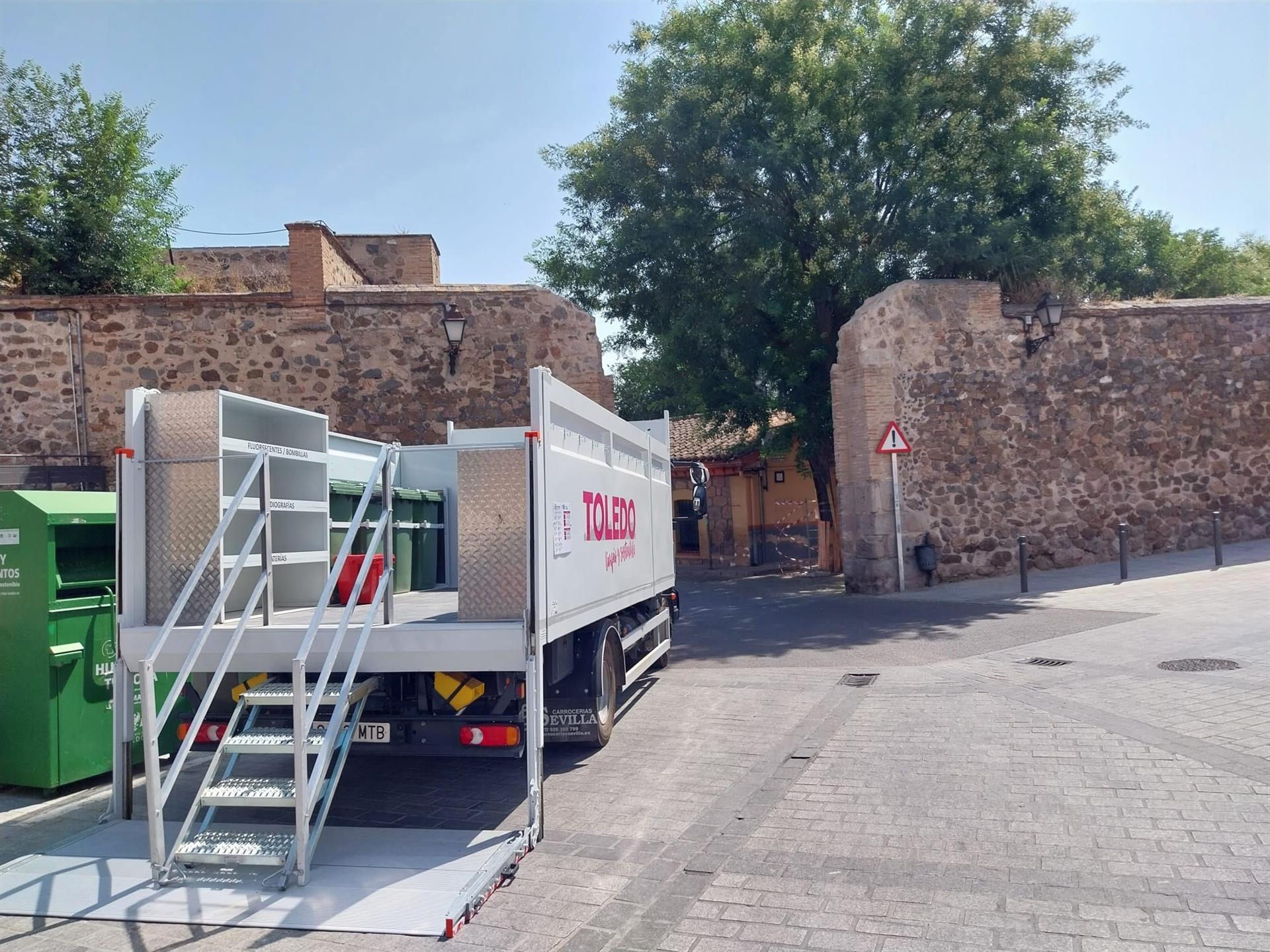 Toledo cuenta con más puntos limpios móviles en la ciudad Toledo cuenta con más puntos limpios móviles en la ciudad