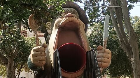Tragaldabas de Sancho Panza en el casco hist&oacute;rico de Alcal&aacute; de Henares