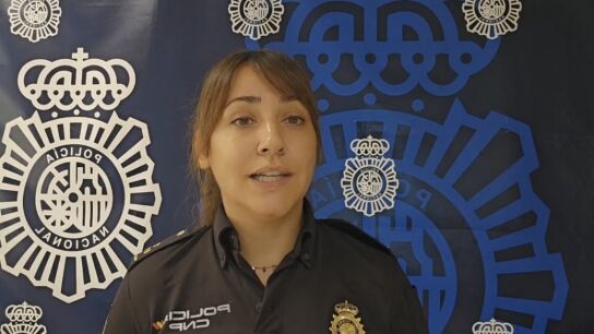 Mar Gil, portavoz de la Polic&iacute;a Nacional en Huesca