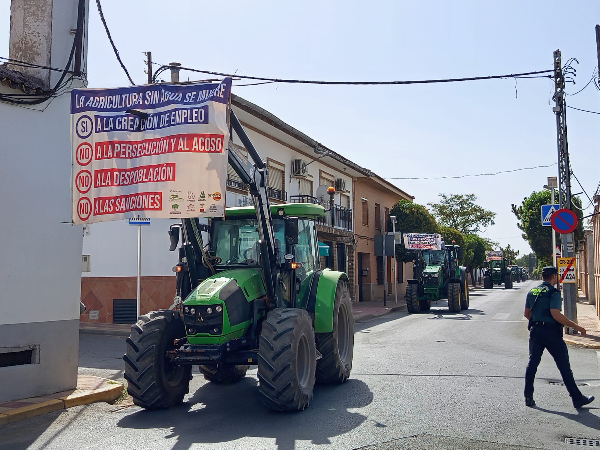 Villarrubia de los Ojos reclama que los agricultores no son “delincuentes” y necesitan regadío para sobrevivir Villarrubia de los Ojos reclama que los agricultores no son “delincuentes” y necesitan regadío para sobrevivir