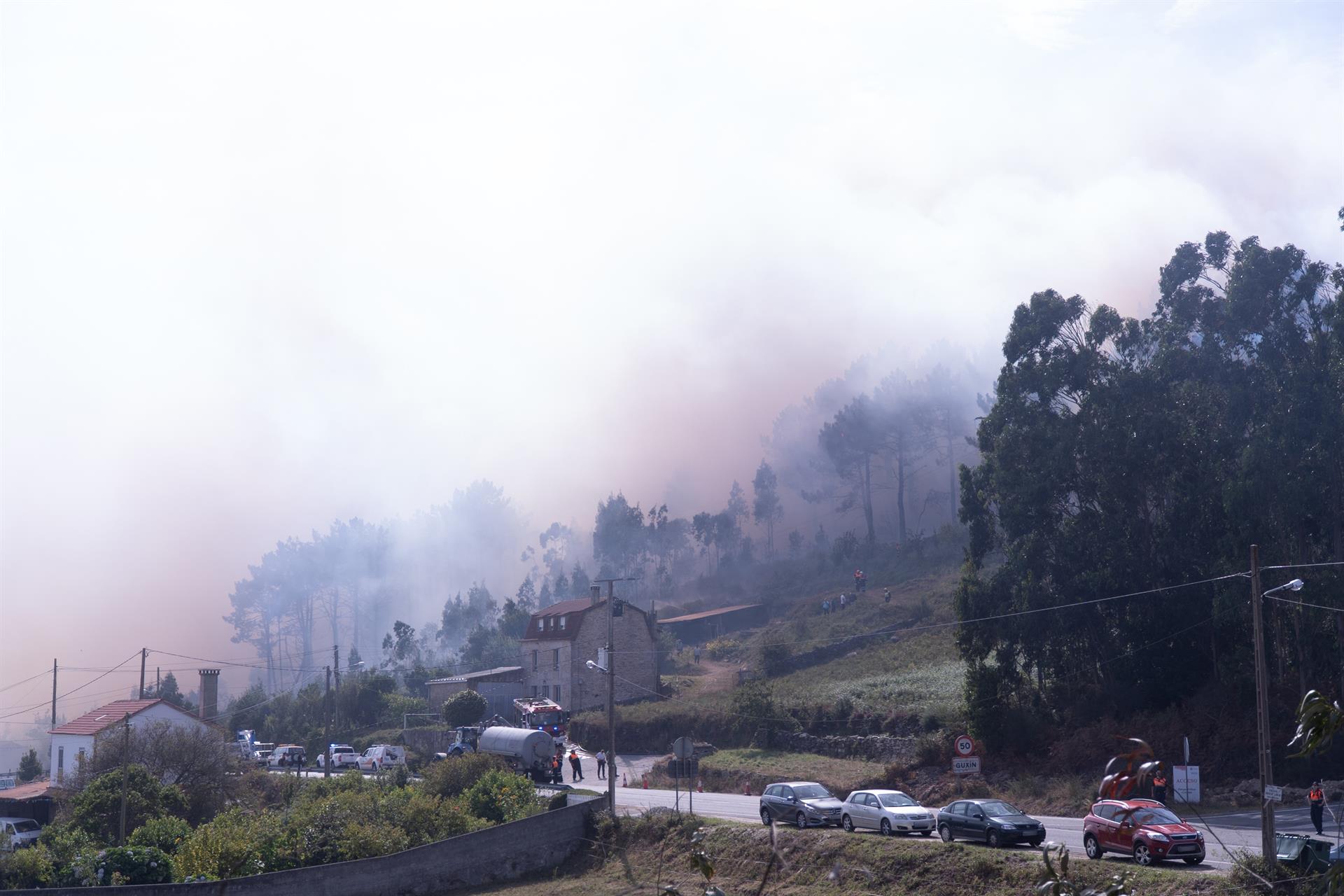 Indignación entre vecinos y autoridades que no descartan que los incendios forestales sean provocados Indignación entre vecinos y autoridades que no descartan que los incendios forestales sean provocados