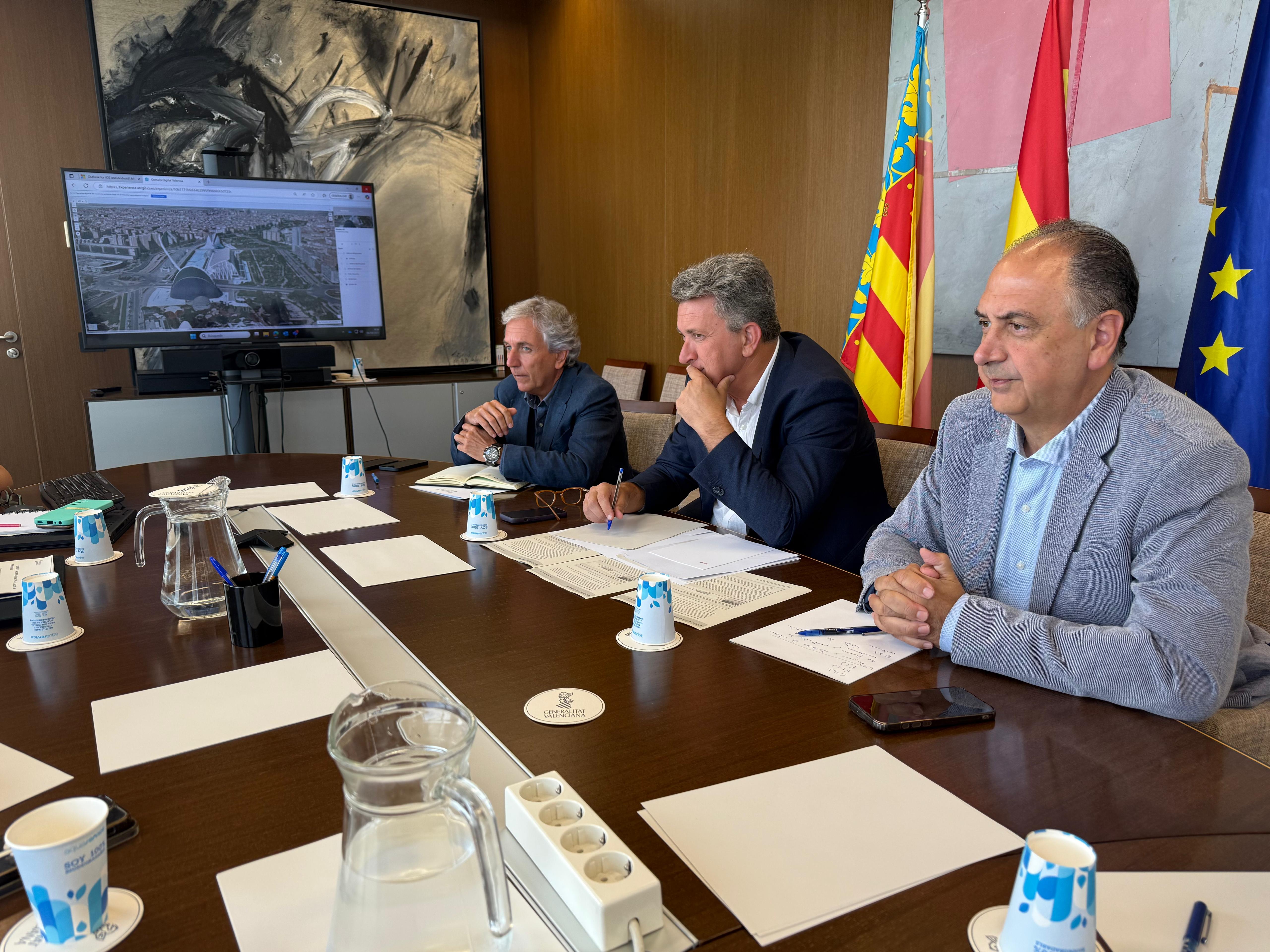 La Generalitat impulsa un "gemelo digital" para "anticiparse" a emergencias mediante simulaciones La Generalitat impulsa un "gemelo digital" para "anticiparse" a emergencias mediante simulaciones