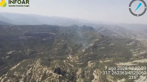 Estabilizado el incendio de Beceite INCENDIO