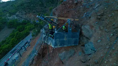La Junta avanza en las obras de la carretera entre Ronda y San Pedro La Junta avanza en las obras de la carretera entre Ronda y San Pedro