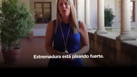 Guardiola destaca que el cambio de política "sienta muy bien" a Extremadura, tras registrar un dato "histórico" de paro Guardiola destaca que el cambio de política "sienta muy bien" a Extremadura, tras registrar un dato "histórico" de paro