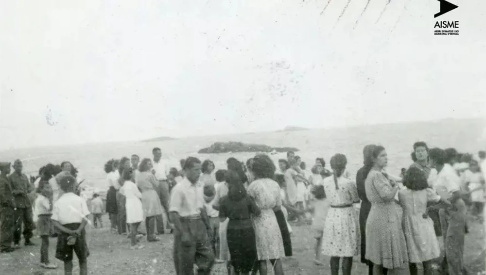 Imagen histórica de una berenada en Ibiza por Sant Ciriac Imagen histórica de una berenada en Ibiza por Sant Ciriac